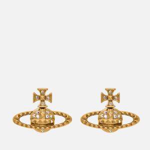 Vivienne Westwood Mayfair Bas Relief Gold-Plated Earrings