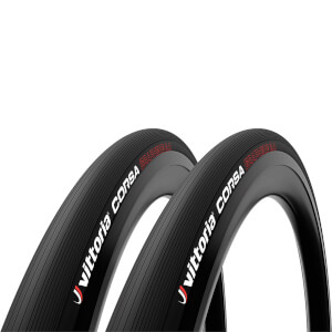 Vittoria corsa g+ clincher tyre twin pack hot sale