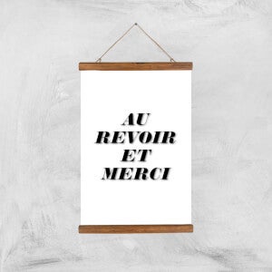 au revoir et merci
