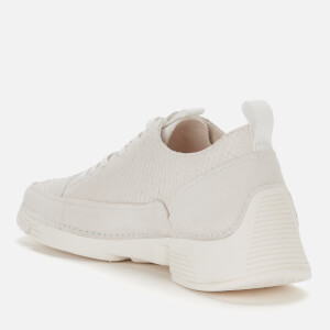 Clarks Women s Tri Spark Trainers White Snake Allsole