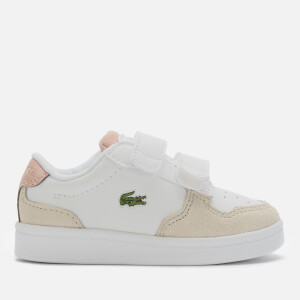 Lacoste Toddler s Masters Cup 120 Velcro Trainers White Natural