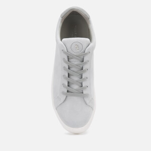 Kurt Geiger London Men s Donnie Suede Cupsole Trainers Grey