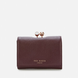 Ted Baker Women s Suri Twist Crystal Mini Bobble Purse Maroon