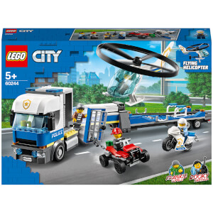 LEGO® 60244 - Trasportatore di elicotteri della polizia