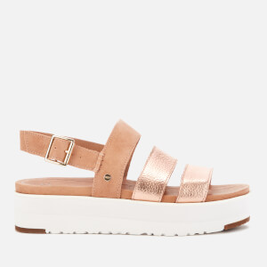 Rose gold ugg sandals online