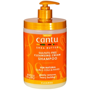 Cantu Shea Butter for Natural Hair Cleansing Cream Shampoo – Salon Size 25 oz