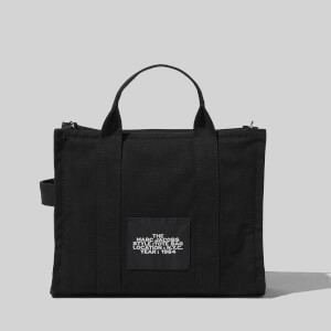 【関税込み】The Medium Tote - Marc Jacobs - Cotton - Black Amazon.com: Marc Jacobs Women's The Medium Tote Bag, Black