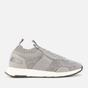 Hugo boss knitted trainers online