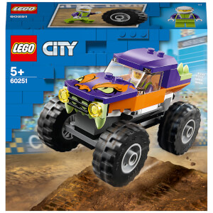 handicappet Sanktion Legende LEGO City Great Vehicles: Monster Truck (60251) Toys - Zavvi US