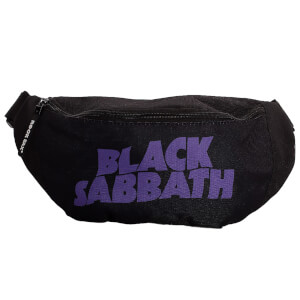 título Invertir científico Riñonera Rocksax Black Sabbath Logo Merchandise | Zavvi España