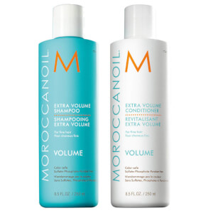 Moroccanoil Extra Volume Shampoo and Conditioner Duo 2 x 250ml (Worth $87.00)