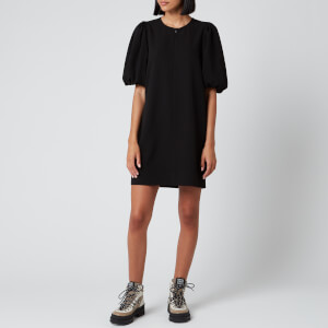 Ganni heavy crepe mini dress shop