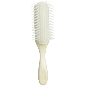 Denman D4 9 Row Large Styling Brush - Pearl/White
