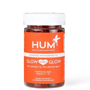 HUM Nutrition Glow Sweet Glow Radiant Skin Supplement (60 Vegan Gummies, 30 Days)