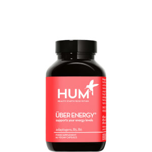 HUM Nutrition Uber Energy Adrenal Fatigue and Adaptogen Supplement (60 Vegetarian Capsules, 30 Days)