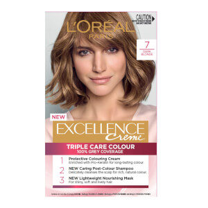 L'Oréal Paris Excellence Creme Permanent Hair Colour - Dark Blonde 7.0