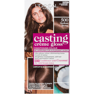 L'Oréal Paris Casting Creme Gloss Semi-Permanent Hair Colour - Medium Brown 500
