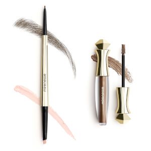 mirenesse All Day Micro Brow Pencil and Shaping Mascara Set - 2 Silk Brown