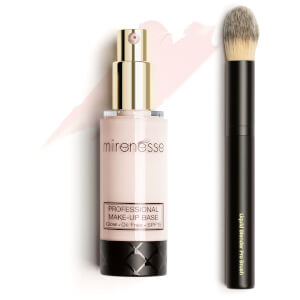 mirenesse Glow Booster Professional Makeup SPF15 Base and Brush