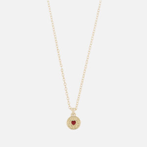 Ted Baker Women's Baltia Biscuit Button Pendant - Pale Gold