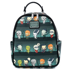 Loungefly Universal Monsters Chibi Aop Mini Backpack Merchandise Zavvi Ireland