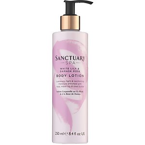 Sanctuary Spa White Lily and Damask Rose Body Lotion 250ml