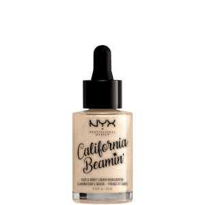 NYX Professional Makeup California Beaming Face and Body Liquid Highlighter 22ml (Various Shades)