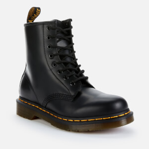 Dr. Martens 1460 Smooth Leather 8 Eye Boots Black Allsole