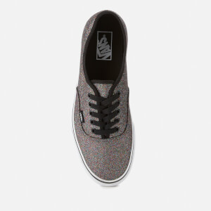 Vans Women s Authentic Glitter Trainers Rainbow Black