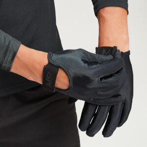 Ръкавици за вдигане на тежести за пълно покритие на MP - черно