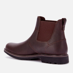 Timberland Men s Stormbucks Leather Chelsea Boots Dark Brown UK 7 Allsole