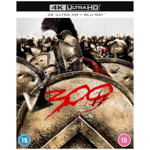 300 4K Ultra HD (Includes 2D Blu-ray) 4K Zavvi UK