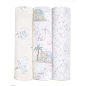 aden + anais Classic Swaddles - My Darling Dumbo (3 Pack)