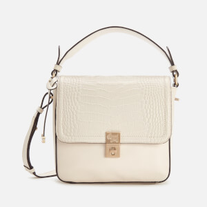 Radley Women s Dorset Street Croc Small Flapover Cross Body Bag Oyster