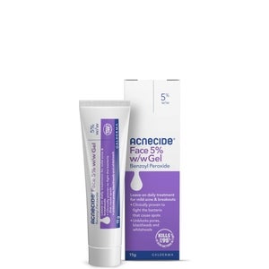 Acnecide Face Gel Spot Treatment with Benzoyl Peroxide 15g ...
