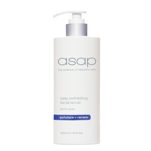 asap Daily Exfoliating Facial Scrub Supersize 300ml (Worth $86.00)