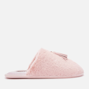 Ted Baker Women s Breta Faux Fur Mule Slippers Petal Pink Allsole