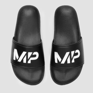 MP Men's Sliders - Black/White - UK 6