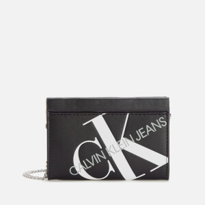 CK Jeans■(W) Minimal Monogram Card Case ■送料込 Calvin Klein Jeans | MINIMAL MONOGRAM CARDCASE 6CC | Card
