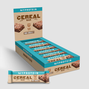 Myprotein Cereal Bar, Double Chocolate, 18 x 30g