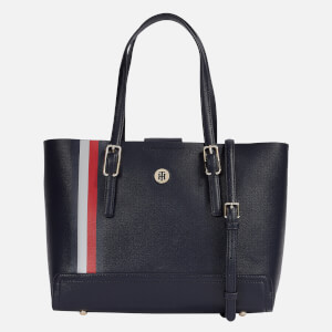 Tommy Hilfiger Women s Honey Med Tote Corp Corporate Mix