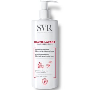 SVR Mild Wash-Off Balm Cleanser for Sensitive and Overwashed Hands 400ml