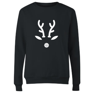Black reindeer christmas on sale jumper