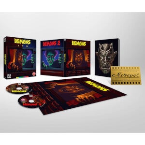 Demons 1 & 2 Blu-ray cover
