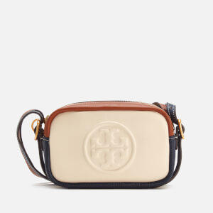 TORY BURCH バッグ 73524 PERRY BOMBE DOUBLE STRAP MINI BAG TORY BURCH] PERRY BOMBE DOUBLE STRAP MINI BAG 73524 CLAM