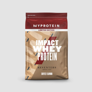 Myprotein Impact Whey Protein, Keventers Coffee, 2.5kg (IND)
