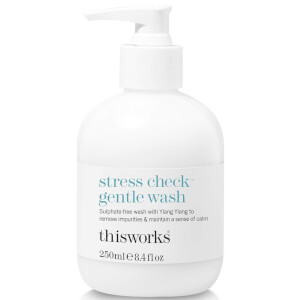 this works Stress Check Gentle Wash 250ml
