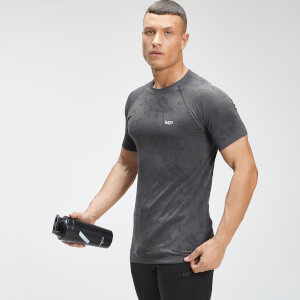 MP Men's Seamless Graphic Short Sleeve T-Shirt - Carbon - XXS