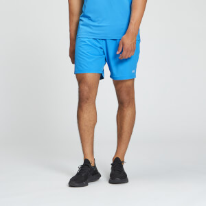 MP muške tkane kratke hlače za trening – svijetlo plava