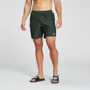 MP Men's Pacific Printed Swim Shorts - Green